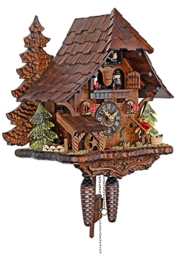 Engstler Quartz Cuckoo Clock The Successful Fisherman - Image 3