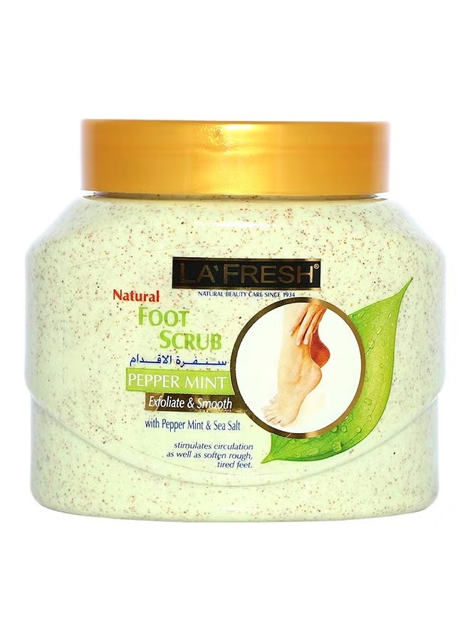 لافريش مقشر طبيعي للقدمين بنكهة النعناع 500 مل - Image 1