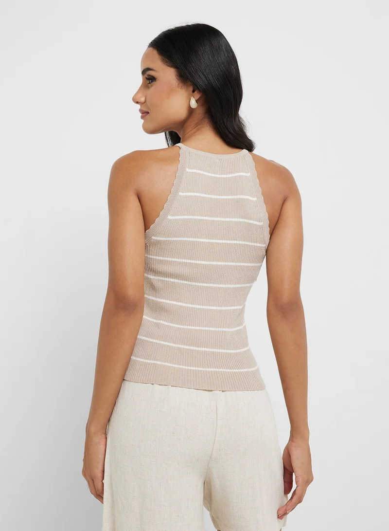 ONLY Knitted V-Neck Cami top