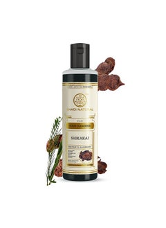 Khadi Natural Shikakai Shampoo For Cleaning Hair | Natural Hair Cleanser With Shikakai | Nourishing Shampoo For Healthy Hair | Suitable For All Hair Types 210Ml  - Image 1