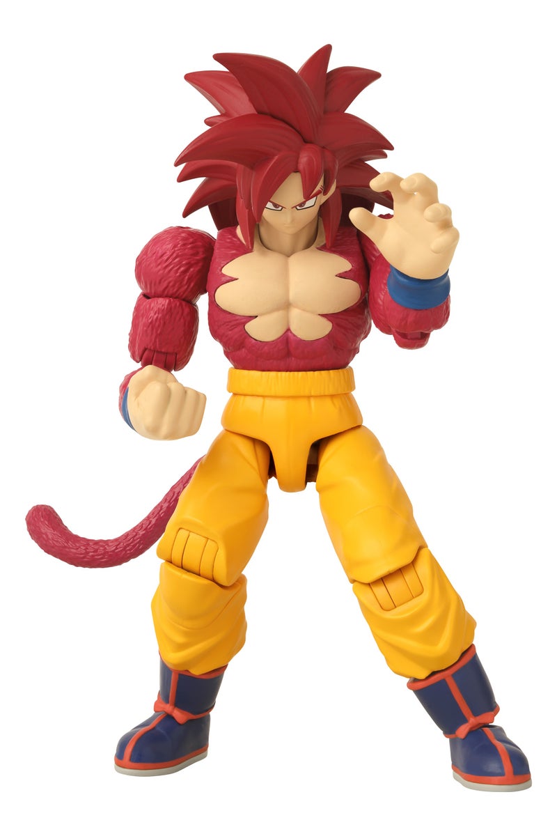 Bandai Dragon Ball Stars Super Saiyan 4 Goku Daima Version 6.5-Inches | Collectible Action Figure | Display Figure | Interchangeable Hands | Perfect Gift for Collectors, Manga & Anime Lovers! - Image 2