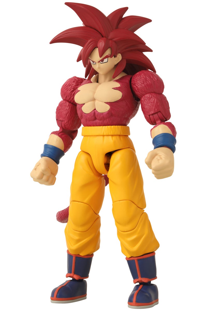 Bandai Dragon Ball Stars Super Saiyan 4 Goku Daima Version 6.5-Inches | Collectible Action Figure | Display Figure | Interchangeable Hands | Perfect Gift for Collectors, Manga & Anime Lovers! - Image 5