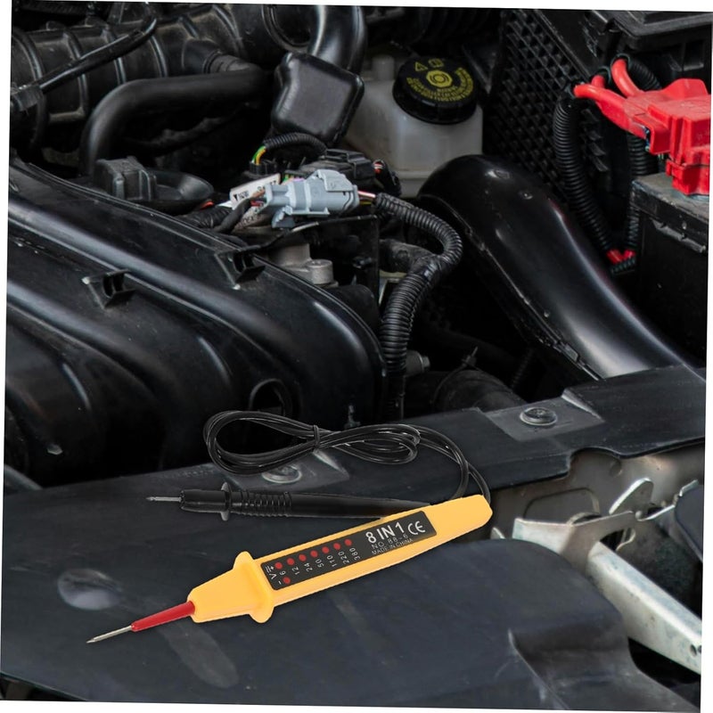 قلم اختبار الجهد للسيارات، كاشف دوائر متعدد الوظائف للقياسات الكهربائية - Image 5