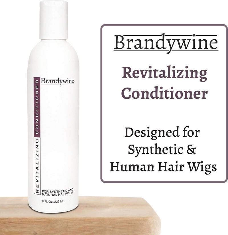 Brandywine Revitalizing Conditioner for Synthetic and Natural Hair Wigs, 8 Ounce - Image 2