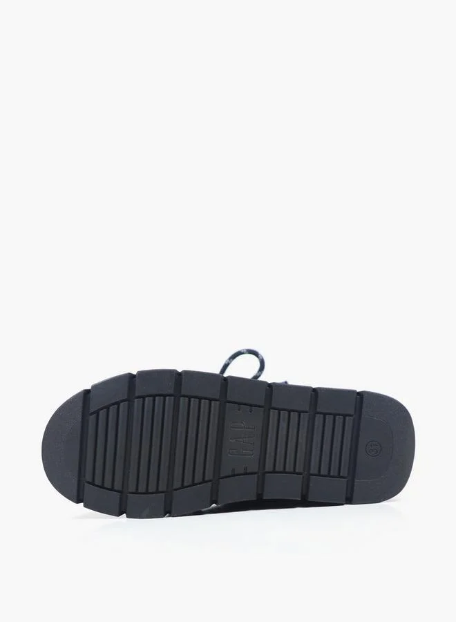 Gap BLACK Girls Richmond High K Lace-Up Boots for Women | Best Price UAE
