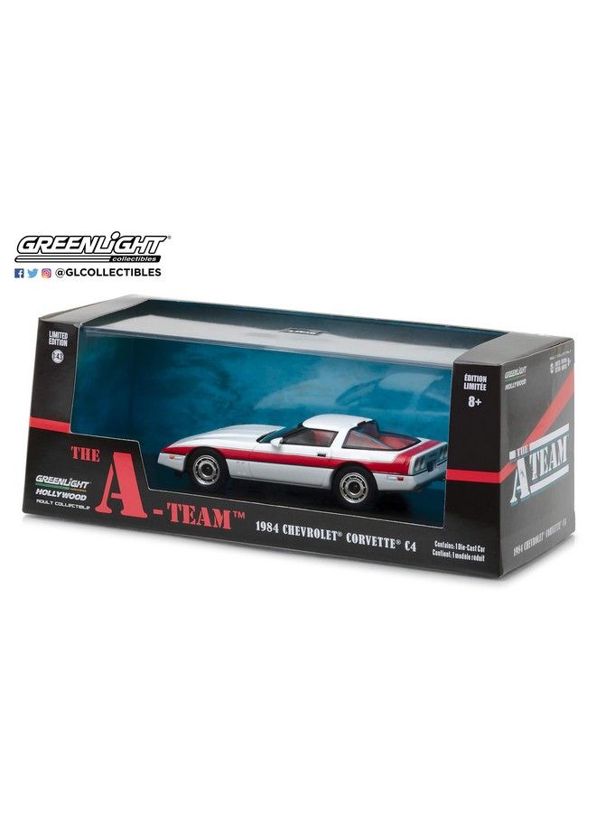 GreenLight Collectibles 1:43 The Ateam (198387 Tv Series) 1984 Chevrolet Corvette C4 - Image 4