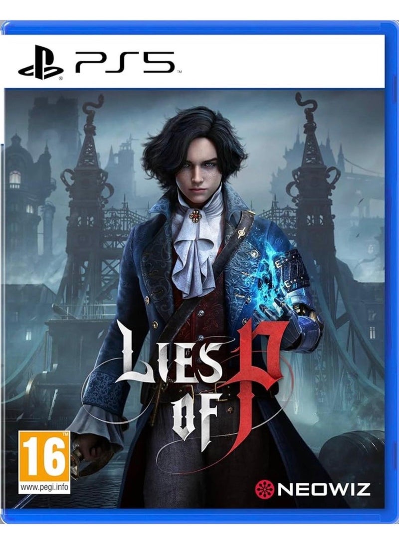 بلاي ستيشن Lies of P لجهاز بلايستيشن 5 (PS5) | لعبة تقمّص أدوار وأكشن مظلمة | قتال بأسلوب Souls وقصة قوطية | رسومات الجيل الجديد | النسخة العالمية | PEGI 16 - Image 1