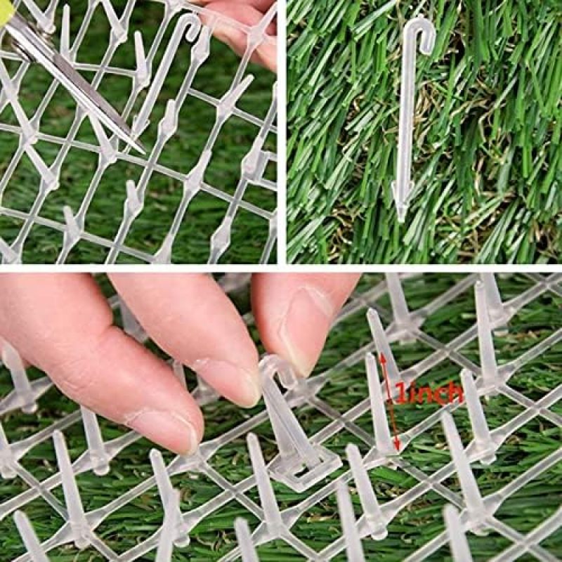 Cat Deterrent Mat 2m X 30cm Black Plastic Prickle Strip - Easy To Cut For Flexible Placement - Anti Dog Spike Mat for Garden Flower Plant Protection - Image 5