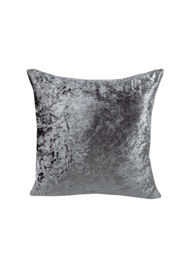 LUNA Home 1 Piece 45*45Cm Size Velvet Cushion Cover Gray 