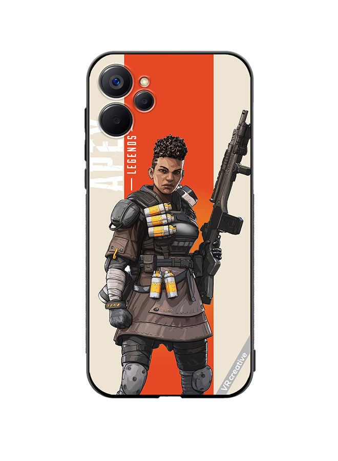 VR CREATIVE Protective Case Cover For Realme 9i 5G Apex Legends Bangalore Design Multicolour - Image 1