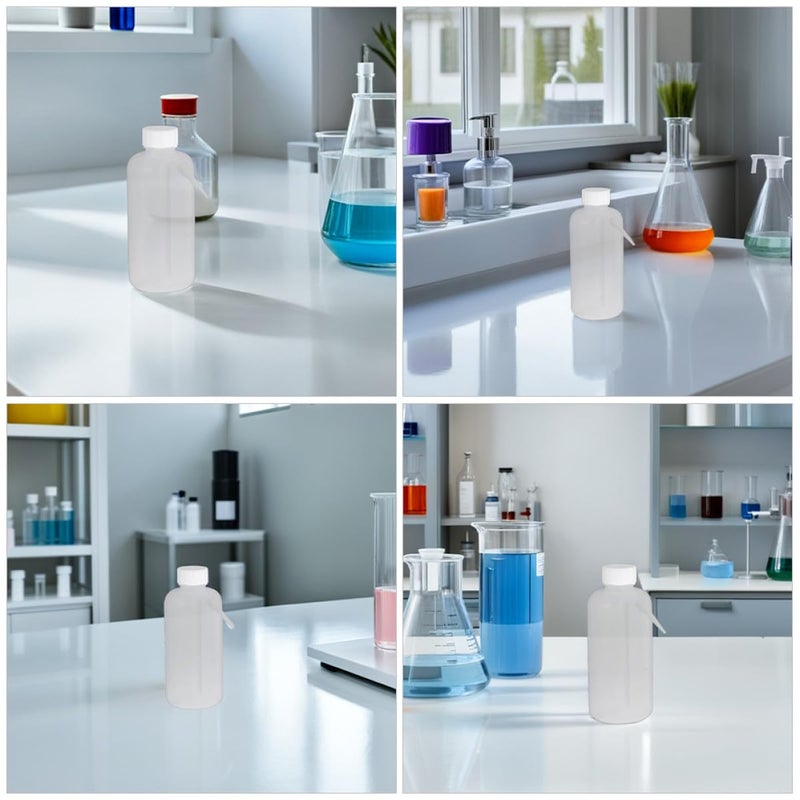 2Pcs 500ml Plastic Laboratory Wash Bottles with Spout for Teaching and Research - Image 4