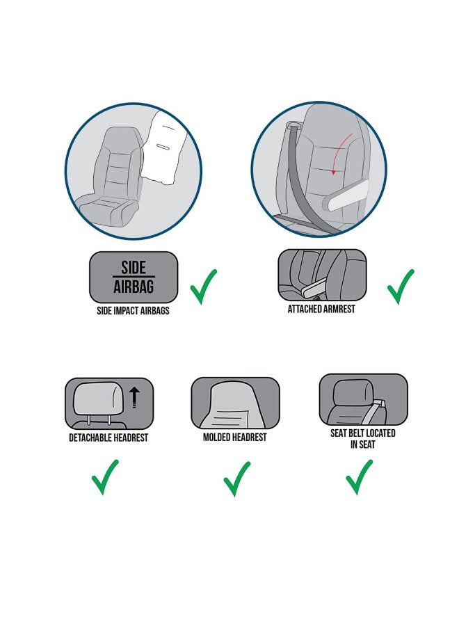 Spider Black Artificial Sheepskin Car Seat Cover Full Set Soft Fur Cushion Universal Fit SN10225 - Image 2