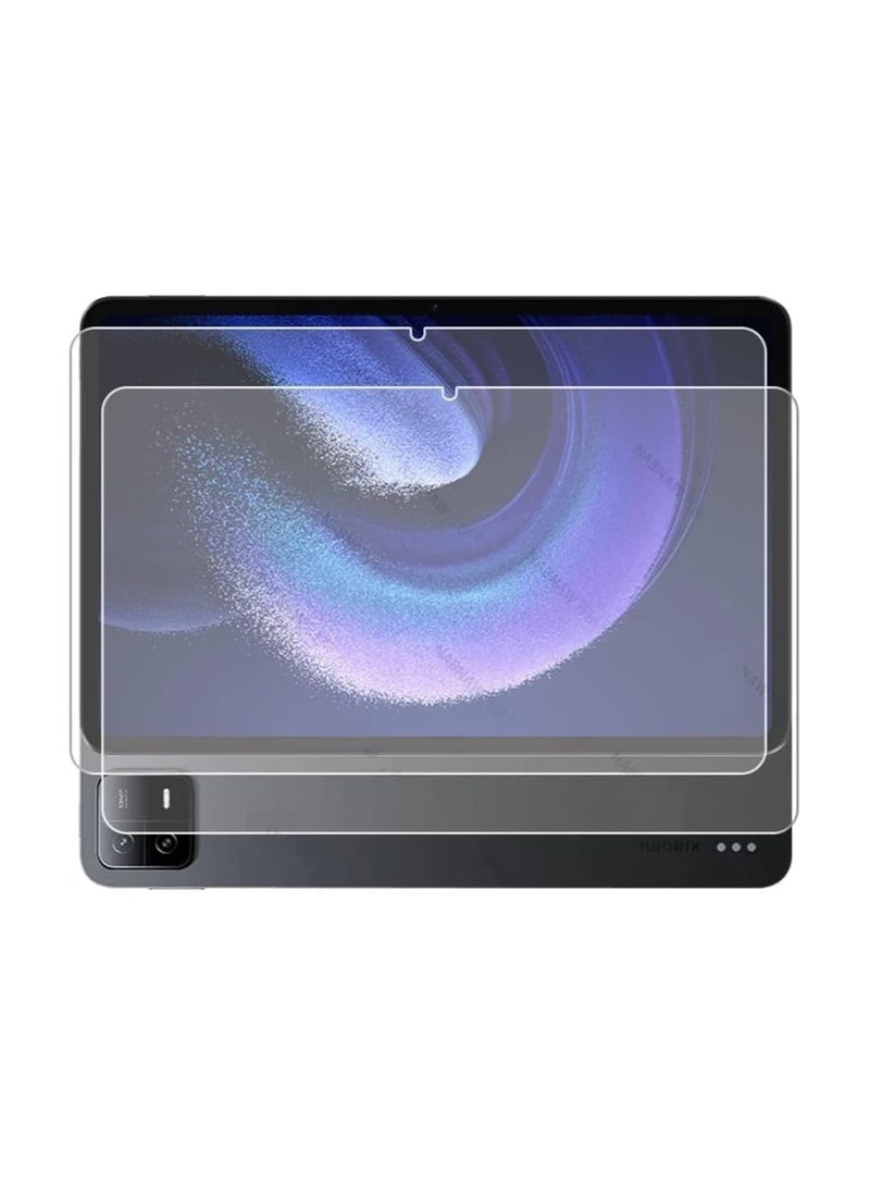 Muzz واقي شاشة لجهاز Xiaomi Pad 6/6 Pro، عبوة من 2 واقي شاشة