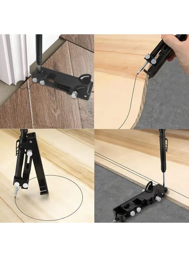 Multi Function Contour Gauge Marking Tool With Line Marker And 6 Pencil Leads - Image 3