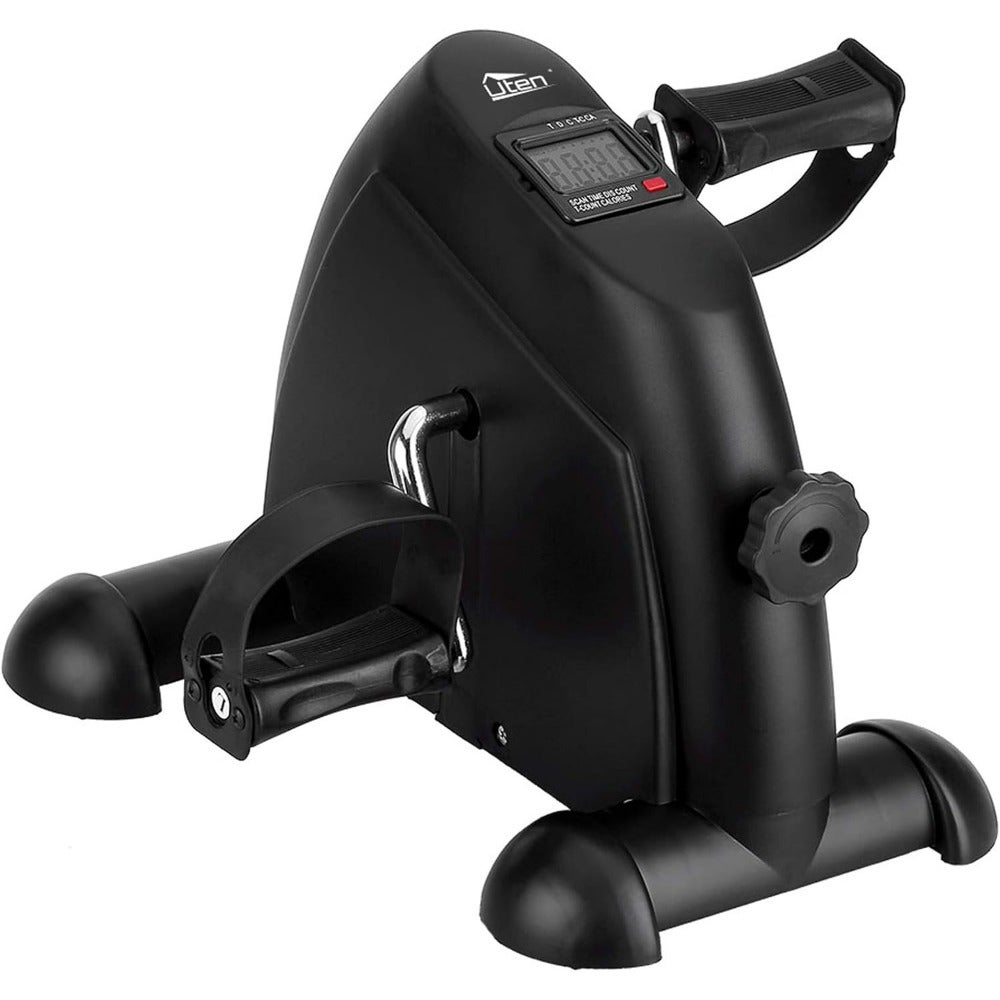 Mini Exercise Bike Pedal Exerciser Resistance Cycle Indoor Gym Office Fit