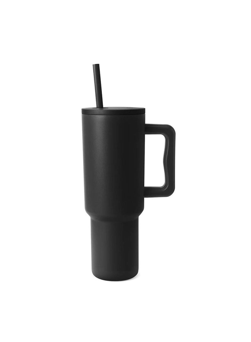 Cool Baby 40 oz Tumbler with Handle and Straw Lid Insulated Cup Stainless Steel Thermos Cup  - Image 1