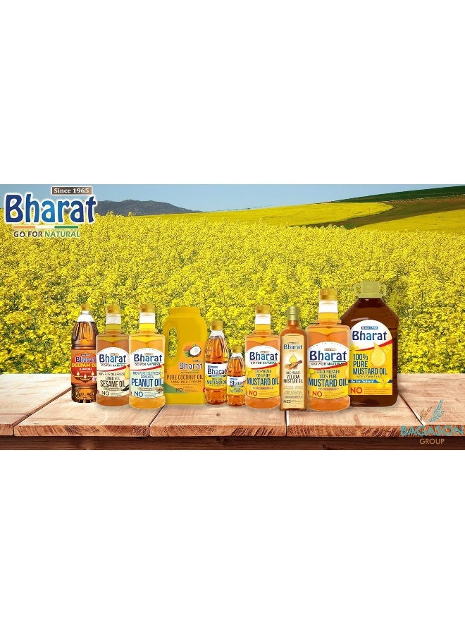 Bharat Groundnut Oil | Pure Cold Pressed Peanut Oil 2 Litre Bottle - Image 5