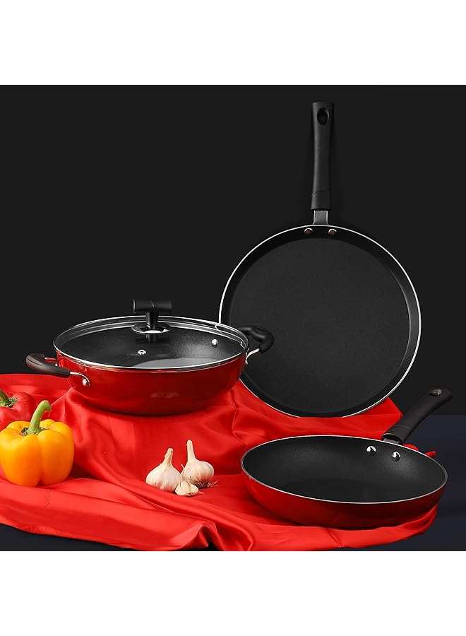 فينود مقلاة دوسا تاوا غير لاصقة شهيرة مقاس 25 سم - Image 5