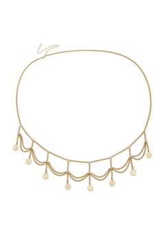 Alloy Coin Tassel Waist Chain