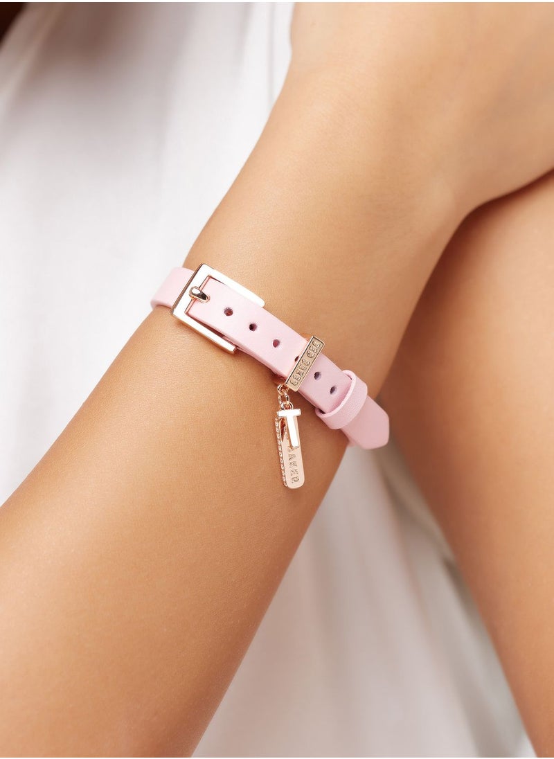 Ted Baker - Brielli Buckle Up Sparkle Bar Leather Bracelet - Image 1