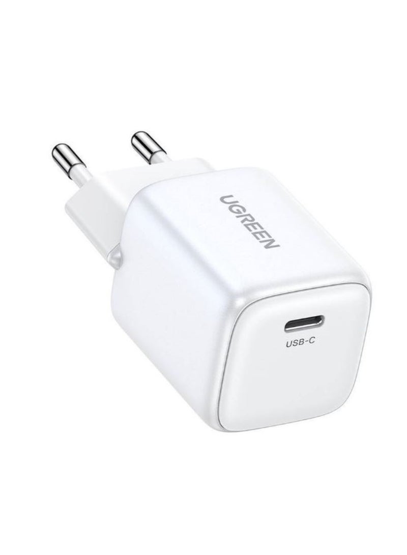 UGREEN 15326 CD319 Nexode 30W USB-C PD GaN Fast Charger -White