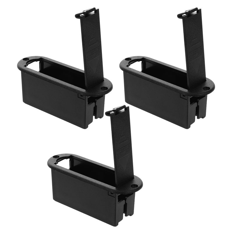 3pcs Active Pickup Battery Box 9v For Guitar And Bass -01 Battery Holder With New Sponge Easy Installation And Replacement Stable Power Supply - Image 4