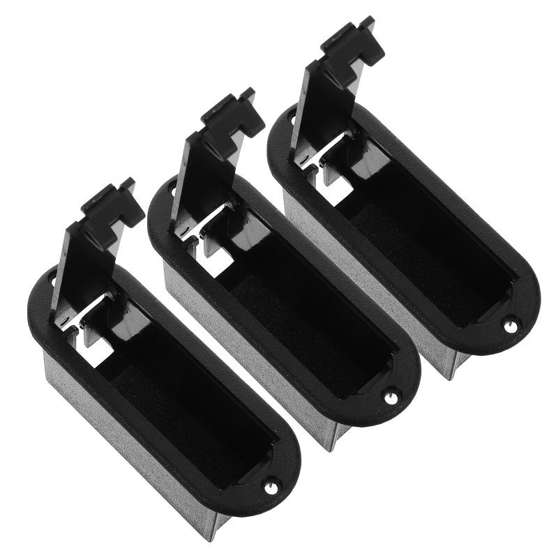 3pcs Active Pickup Battery Box 9v For Guitar And Bass -01 Battery Holder With New Sponge Easy Installation And Replacement Stable Power Supply - Image 3