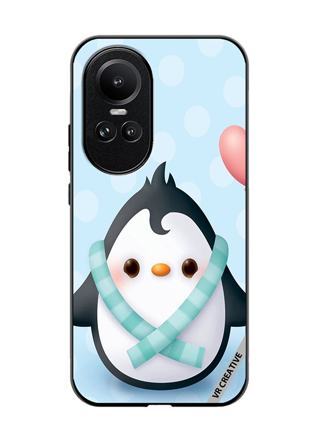 VR CREATIVE Protective Case Cover For Oppo Reno 10 Baby Penguin Design Multicolour - Image 1
