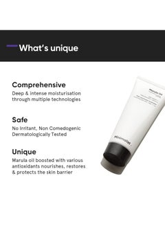 MINIMALIST Marula Oil 5% Face Moisturizer For Dry Skin With Hyaluronic Acid For Deep Nourishment & Hydration For Men & Women  - Image 3