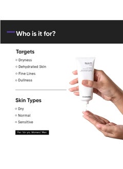 MINIMALIST Marula Oil 5% Face Moisturizer For Dry Skin With Hyaluronic Acid For Deep Nourishment & Hydration For Men & Women  - Image 2