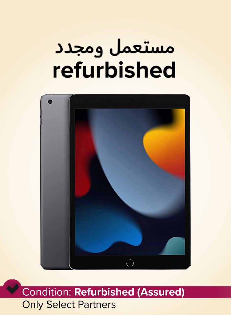 Apple Refurbished - iPad 2021 (9th Gen) 10.2-inch 64GB Wi-Fi Space Gray - International Version - Image 1