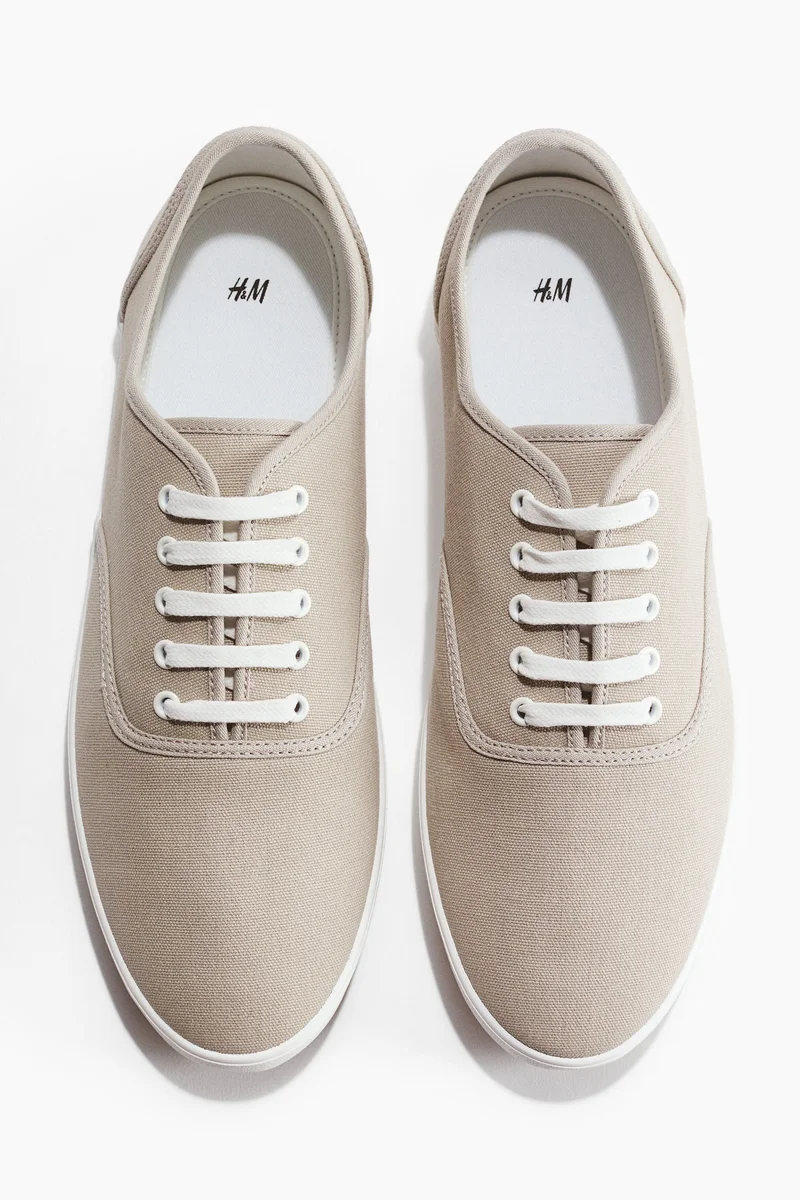 H&M Canvas trainers