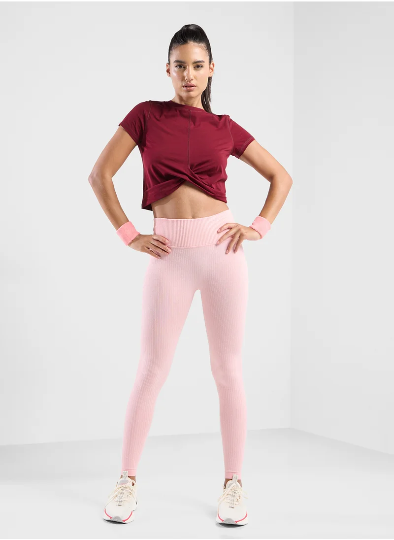 FRWD High Waist Ribbed Leggings