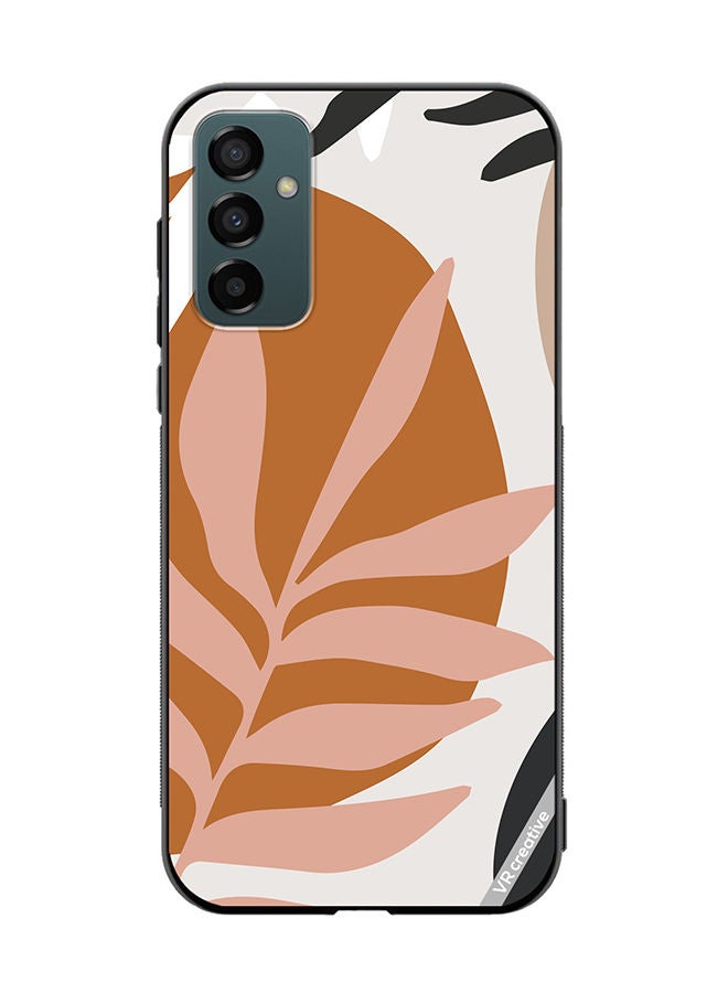 VR CREATIVE Protective Case Cover For Samsung Galaxy F23 Leaf Tropical Design Multicolour - Image 1