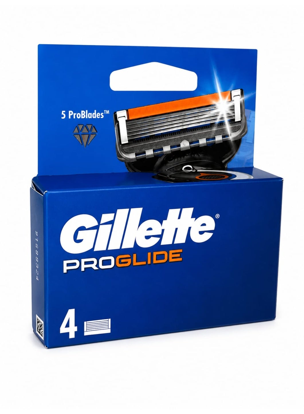 Gillette ProGlide Razor Blades Men, 5 Blade Refills, Precision Trimmer, 4 Count