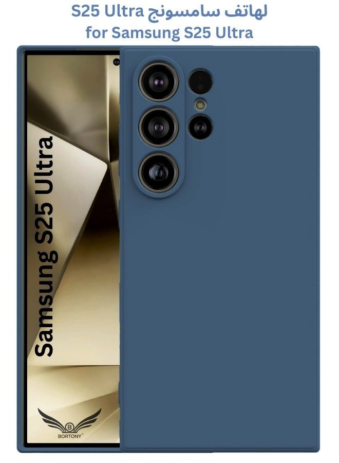 BORTONY Samsung S25 Ultra Case Liquid Soft Silicone Gel Rubber Galaxy S25 Ultra Cover Anti Scratch Shockproof Protective Case for Samsung Galaxy S25 Ultra 6.8 Inch - Image 1
