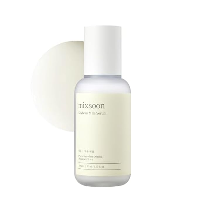 mixsoon Soybean Milk Serum - Milk Moisturizer, Face Milk, Hydrating and Firming for Face, Nourishing Formula for Smooth Skin 50ml / 1.69 fl.oz. Korean Glass Skin Care - Image 1