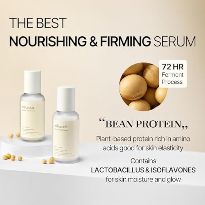 mixsoon Soybean Milk Serum - Milk Moisturizer, Face Milk, Hydrating and Firming for Face, Nourishing Formula for Smooth Skin 50ml / 1.69 fl.oz. Korean Glass Skin Care - Image 3