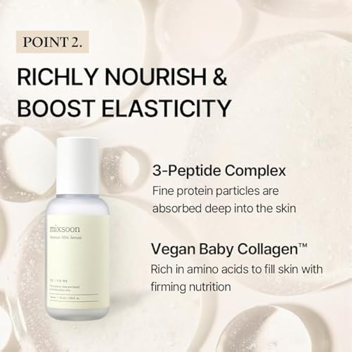 mixsoon Soybean Milk Serum - Milk Moisturizer, Face Milk, Hydrating and Firming for Face, Nourishing Formula for Smooth Skin 50ml / 1.69 fl.oz. Korean Glass Skin Care - Image 4