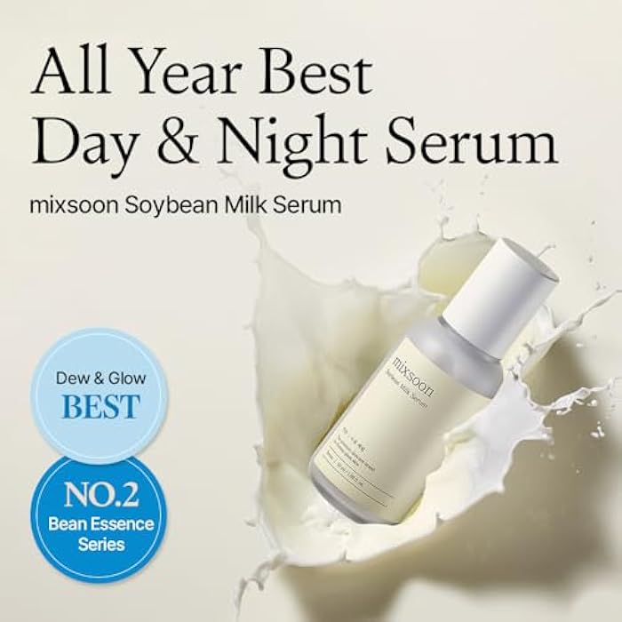 mixsoon Soybean Milk Serum - Milk Moisturizer, Face Milk, Hydrating and Firming for Face, Nourishing Formula for Smooth Skin 50ml / 1.69 fl.oz. Korean Glass Skin Care - Image 2