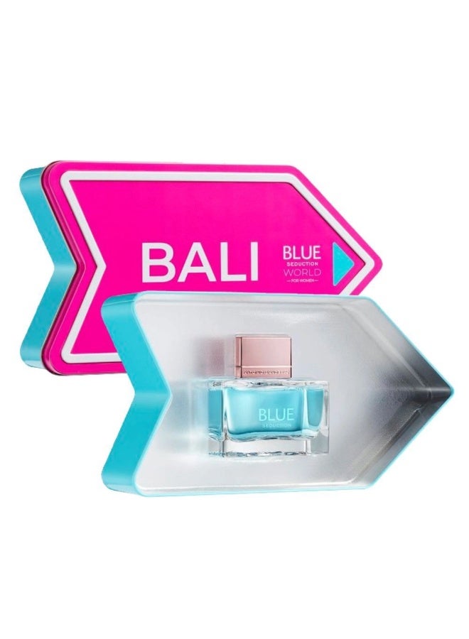 Antonio Banderas Antonio Banderas Blue Seduction Bali For Women Eau De Toilette 80ml 