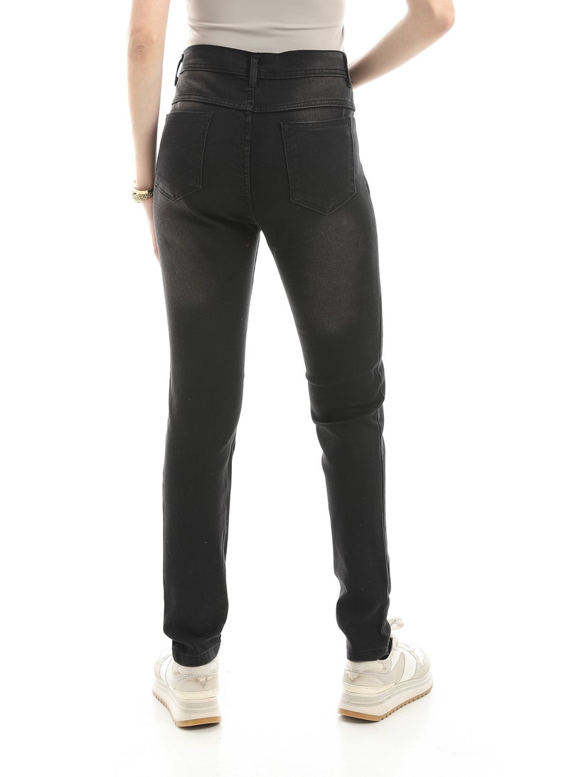 Skinny Jeans 5 Pocket Lycra Black - Women - Image 1