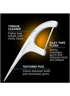 Dentek Floss Picks & Travel Case For On-The-Go, 4 Travel Cases With 6 Floss Picks Each, (Pack Of 4)  - Image 4