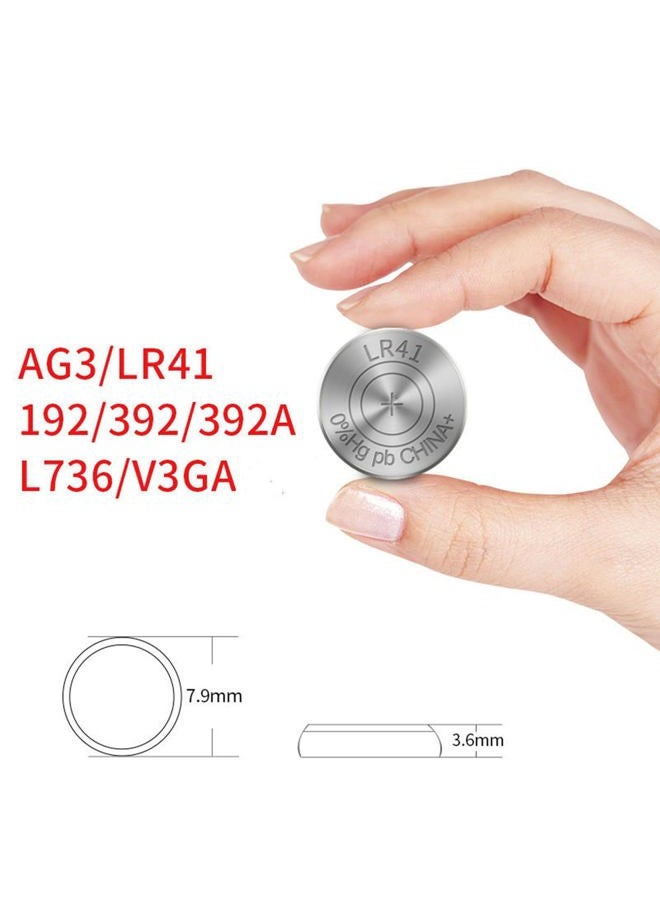 SKOANBE 10PCS LR41 392 384 192 AG3 SR41 1.5V Button Coin Cell Battery - Image 4