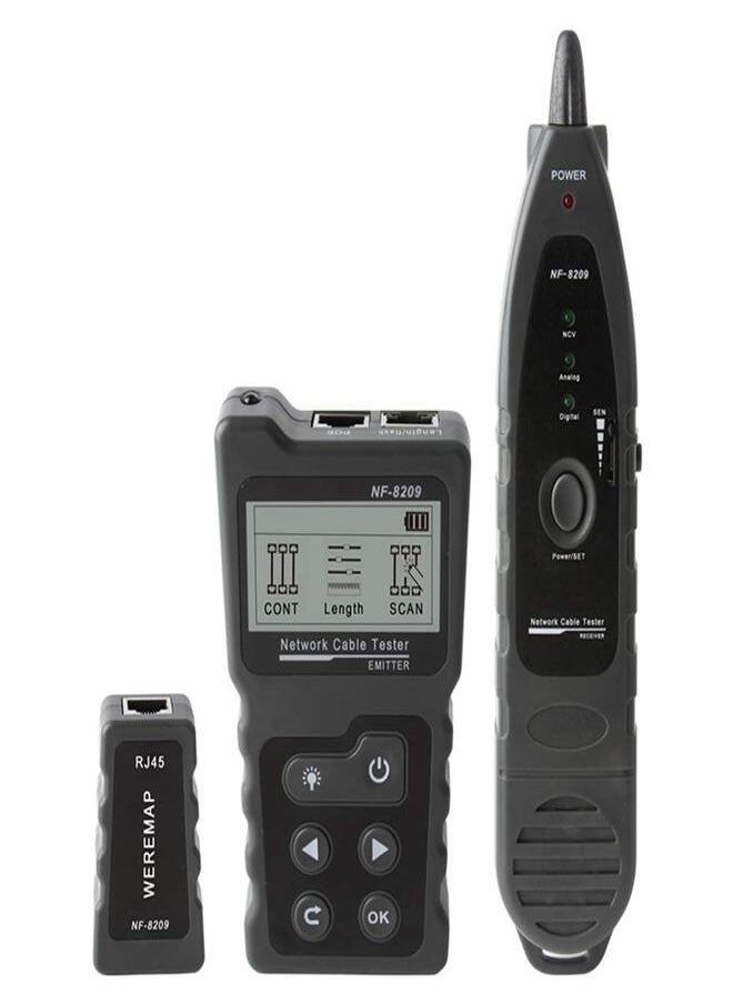 Generic - NOYAFA Advanced Network Cable Tester With PoE& NCV & Lamp For CAT5e/CAT6/CAT6a, Multifunction Wire Tracker Cable Tester For Tracker Underground Telephone Line Finder Home Repair - Image 1