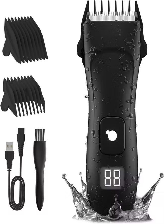 Hair Cutting Machine Professional Beard Trimmer Electric Shaver for Adults Body Hair Shaving IPX7 Waterproof Safety Razor Clipper - Image 1