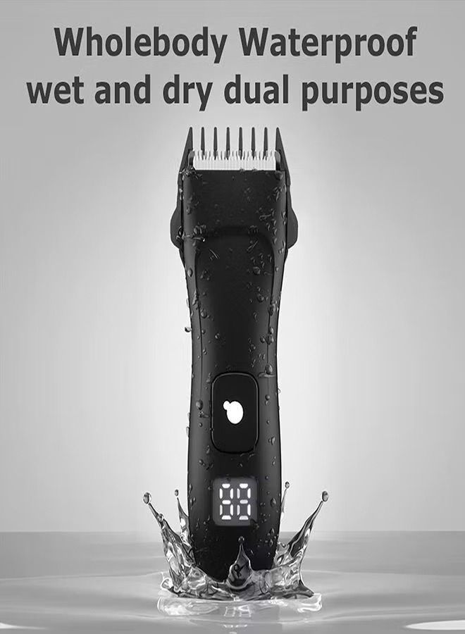 Hair Cutting Machine Professional Beard Trimmer Electric Shaver for Adults Body Hair Shaving IPX7 Waterproof Safety Razor Clipper - Image 3