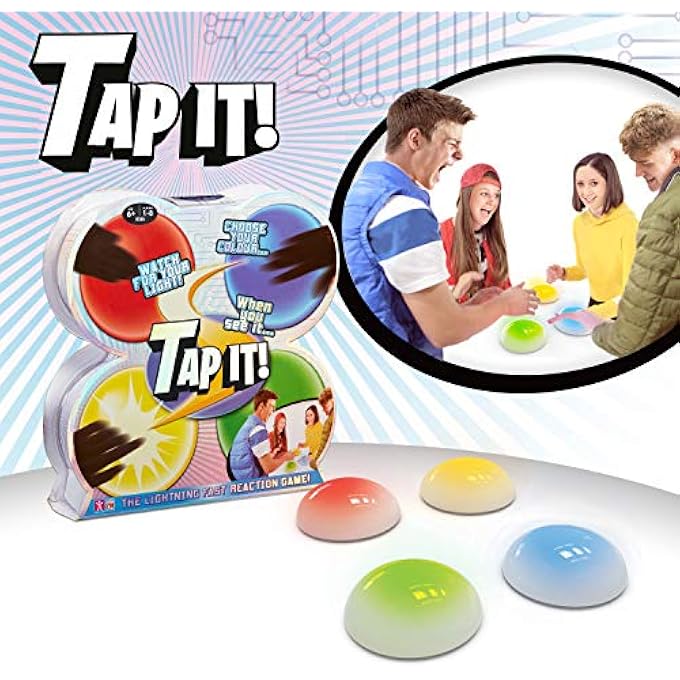 Fotorama TapIt  High Energy Tech Game for All the Family 4 Different Games to Play MultiPlayer With 4 Wireless Pods Instruction Booklet Fitness Activity for 6 Years - Image 4
