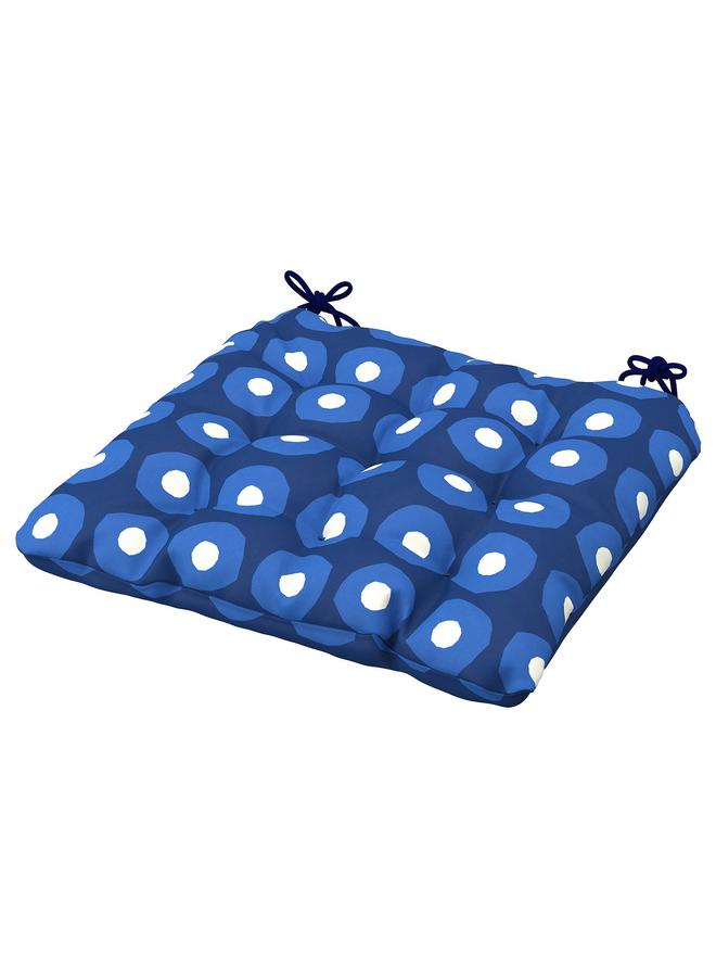 erorex Chair cushion, outdoor, dark blue, 36x32 cm - Image 1