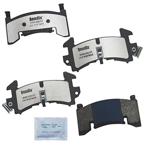 Bendix Fleet Metlok MKD202FM Semi-Metallic Front Brake Pads for Chevrolet S10 1999-1998 - Image 1